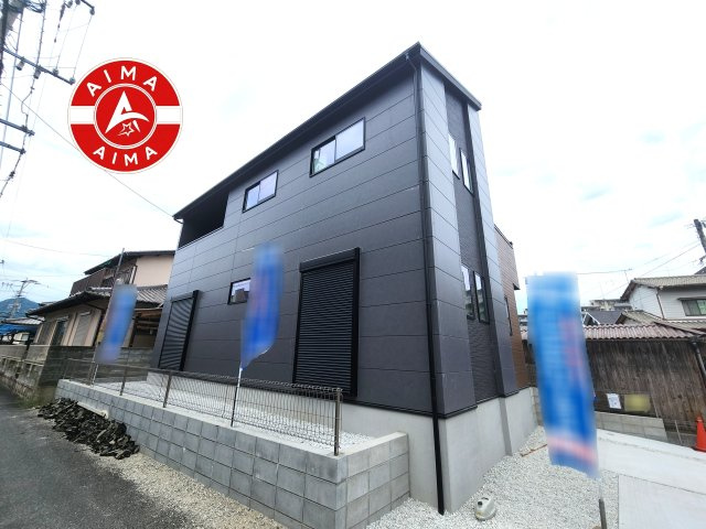 糸島市前原北４丁目第3-1棟（1号棟）の外観|デザイン性のある外観です。