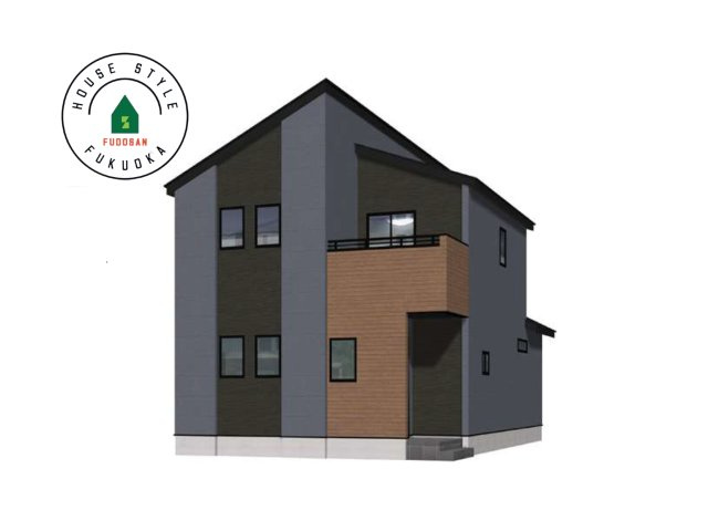 糸島市前原北４丁目第3-1棟（1号棟）の前面道路含む現地写真|見学の時間などお気軽にお問い合わせ下さい。