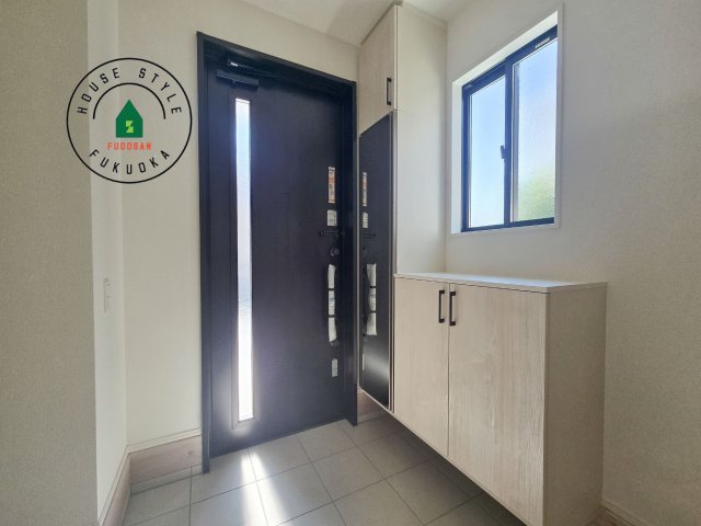 糸島市前原北４丁目第3-1棟（1号棟）の防犯設備|二重ロックでしっかり防犯対策ができます。