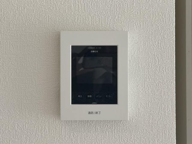 糸満市喜屋武　第6（全3棟）2号棟のセキュリティ|2号棟　TVモニター付きインターフォン♪