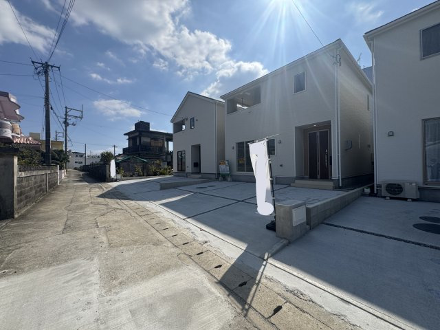 糸満市喜屋武　第6（全3棟）2号棟の前面道路含む現地写真|※北東側公道3.5m♪