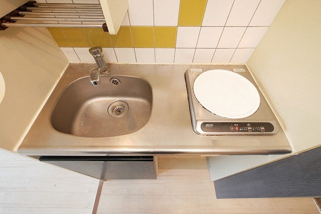 大阪市都島区都島南通２丁目の賃貸マンションのキッチン