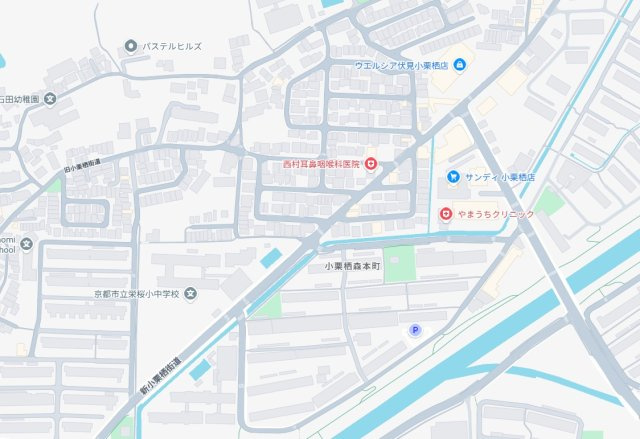 京都市伏見区小栗栖森本町　第1期　新築一戸建ての地図