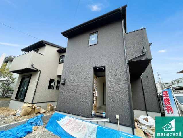 京都市伏見区小栗栖森本町　第1期　新築一戸建ての外観|現在の進捗状況です！順調に作業進行中、完成が待ち遠しいです！詳細の間取り等、お気軽にお問い合わせください！