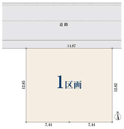 金沢区東朝比奈2丁目建築条件無し土地の画像