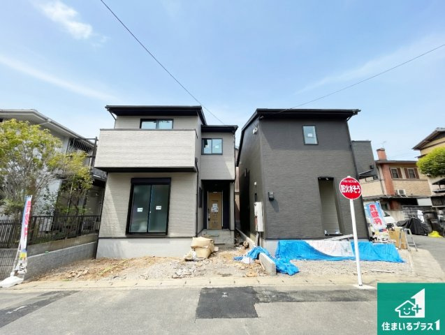 京都市伏見区小栗栖森本町　第1期　新築一戸建ての外観|現在の進捗状況です！順調に作業進行中、完成が待ち遠しいです！詳細の間取り等、お気軽にお問い合わせください！