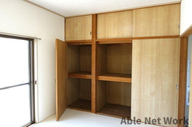 南部コーポ Aの収納|大容量の収納