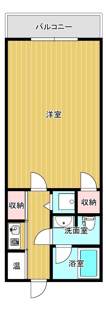 ローズガーデンⅠの間取り