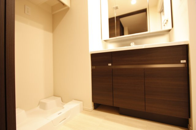 Brillia Tower高崎アルファレジデンシアの洗面所