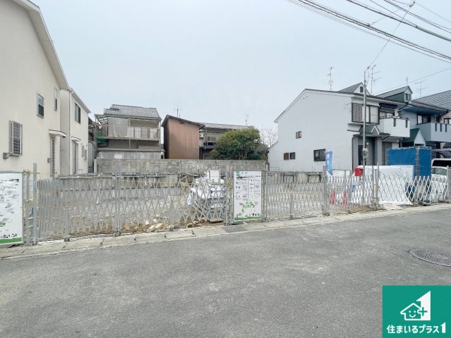 京都市伏見区久我森の宮町　第1期　新築一戸建ての外観|現在建築中！落ち着いた街並みで新生活を始めることが出来そう！周辺の物件も併せてご紹介させて頂きます！
