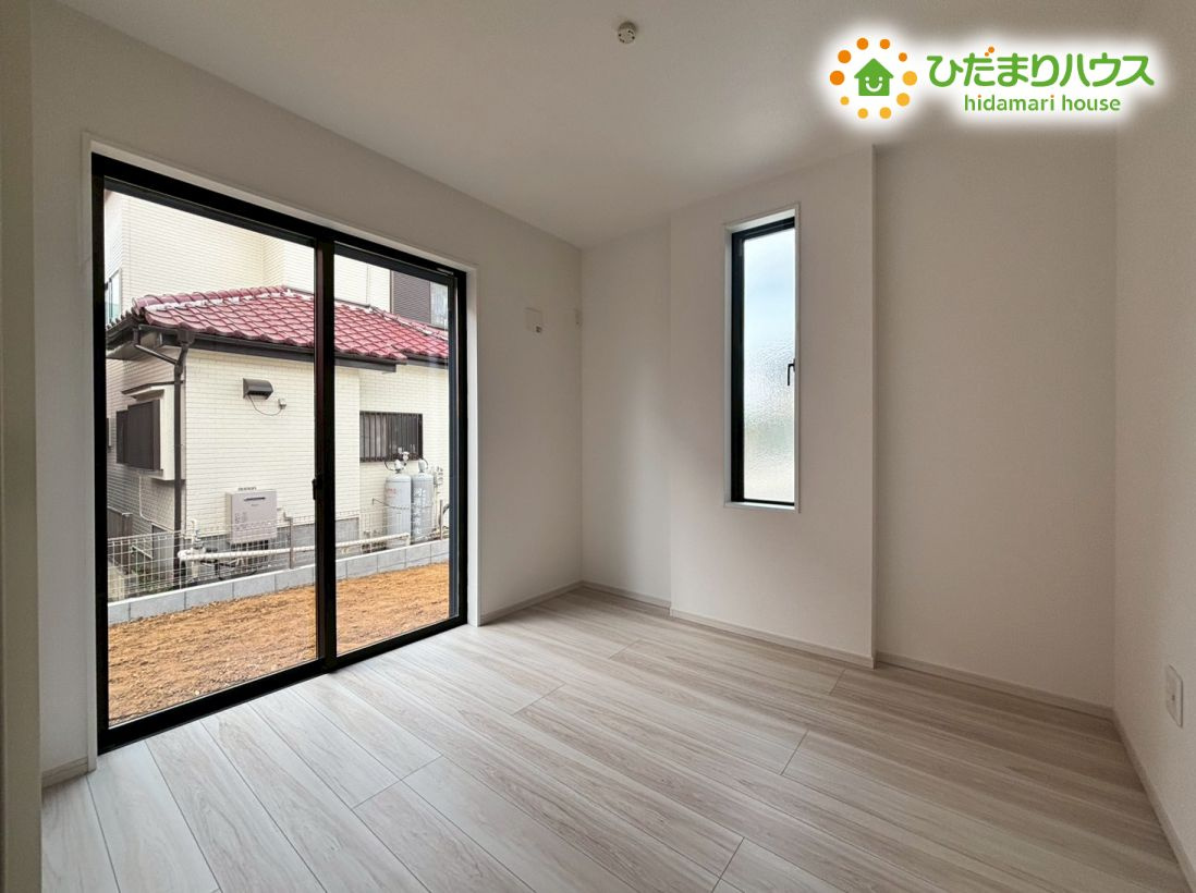 鴻巣市宮前9期　新築平屋戸建　リガーレ01の洋室|洋室：4.4帖