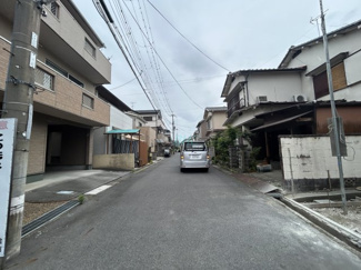 【前面道路含む現地写真】 | 草津市上笠２丁目　限定1区画
