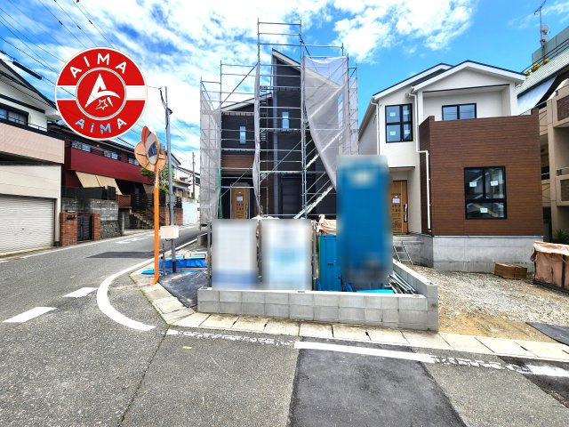 春日市白水ヶ丘2丁目第5-2棟（1号棟）の外観|デザイン性のある外観です。