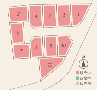 【区画図】 | lifestyle gardenふそう第2工区