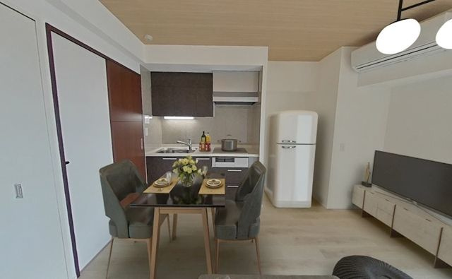 レジディア中延の居間・リビング