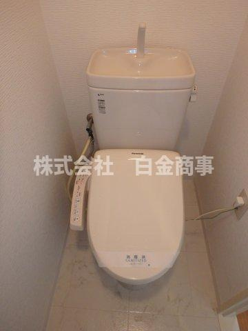 ガーデンスクエア北坂戸のトイレ