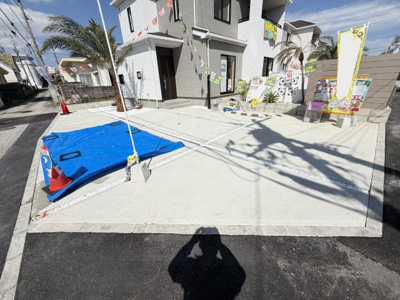 【駐車場】 | うるま市与那城（全3棟）ラストA号棟 | A号棟　並列駐車5台可♪