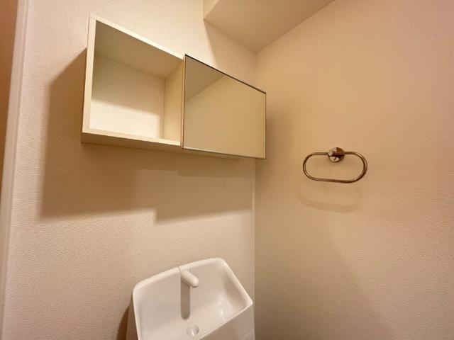 Monte Libro （モンテリブロ）のトイレ|ミラーキャビネット