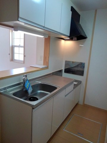 グレイス・ヴィラＡのキッチン|きれいなキッチンです