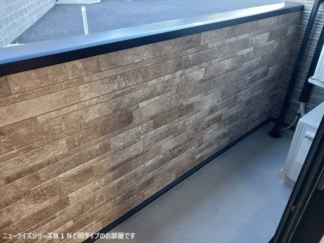 畠敷町アパート　Ａのバルコニー|開放的で明るい空間を演出してくれるバルコニーです