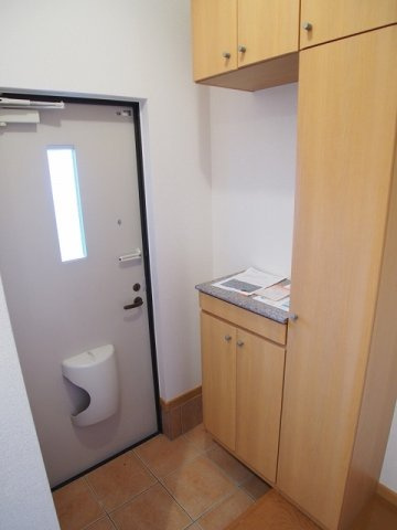 プラシードＡの玄関|毎日通る玄関はこちらです