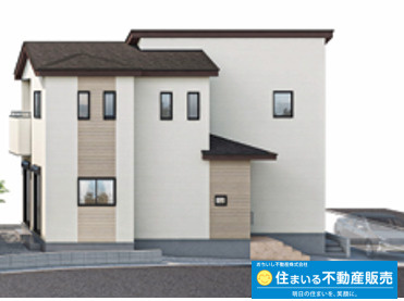 今宿東3丁目985番　A号棟の外観パース