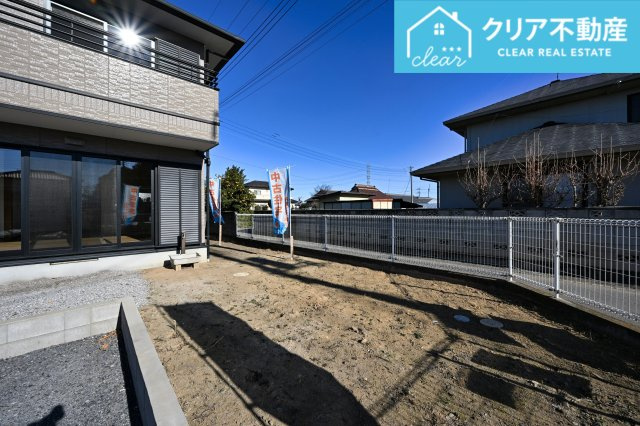【庭】 | 太田市新田市野井町　中古住宅 | 広々としたお庭でバーベキューやガーデニングも楽しめます♪