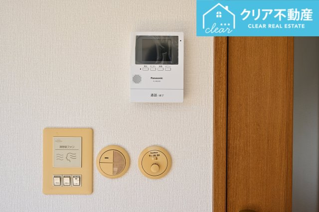 【セキュリティ】 | 太田市新田市野井町　中古住宅 | TVモニター付きインターフォンで安心