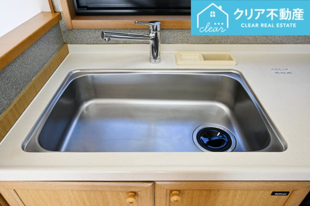 【設備】 | 太田市新田市野井町　中古住宅 | 傷に強くお手入れしやすいステンレスシンク