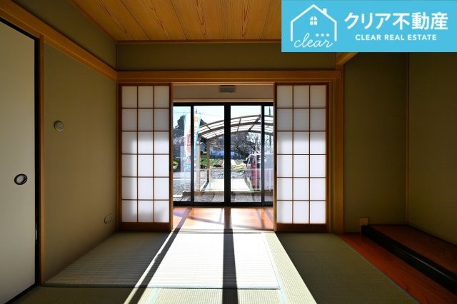 【和室】 | 太田市新田市野井町　中古住宅 | 一部屋は欲しい和室！ごろっと寝転がってお昼寝もできます♪