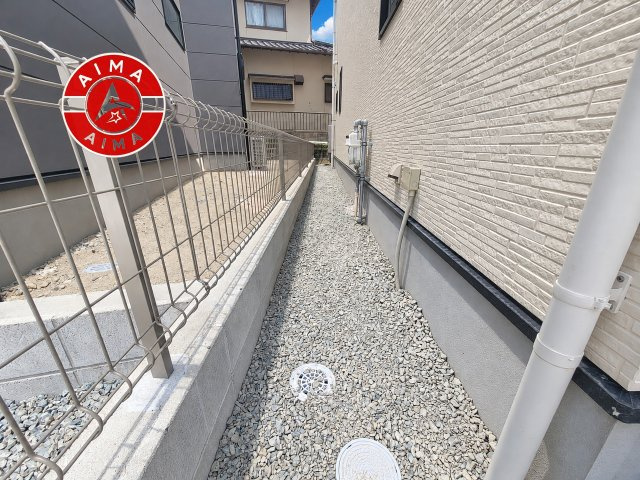 春日市白水ヶ丘2丁目第5-2棟（2号棟）の庭|お庭で自由な時間を過ごせます。