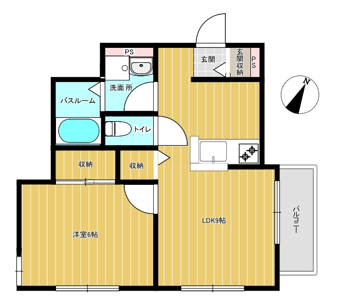 フォレスタAKの間取り