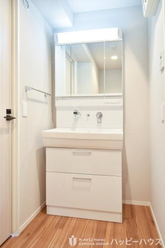 ボルドーⅤ番館の独立洗面台|別号数タイプ