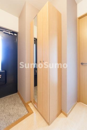 クラージュ城南の玄関