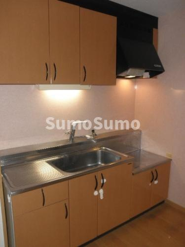 クラージュ城南のキッチン