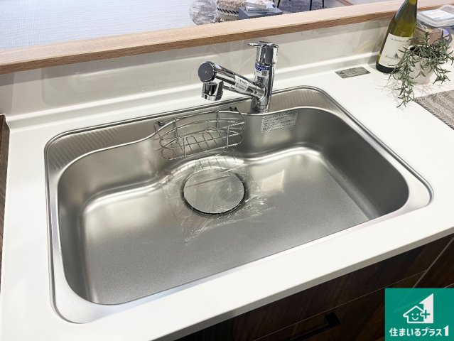 須磨パークヒルズC棟（CYGNUS）の設備|広々としたシンクで食器洗いも楽々！