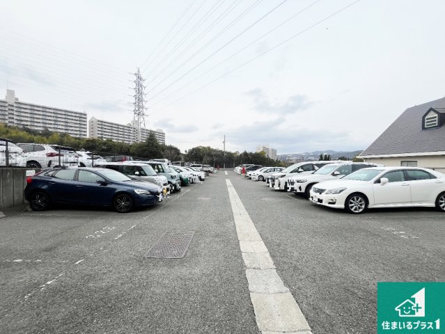 須磨パークヒルズC棟（CYGNUS）の駐車場|共用部（駐車スペース）