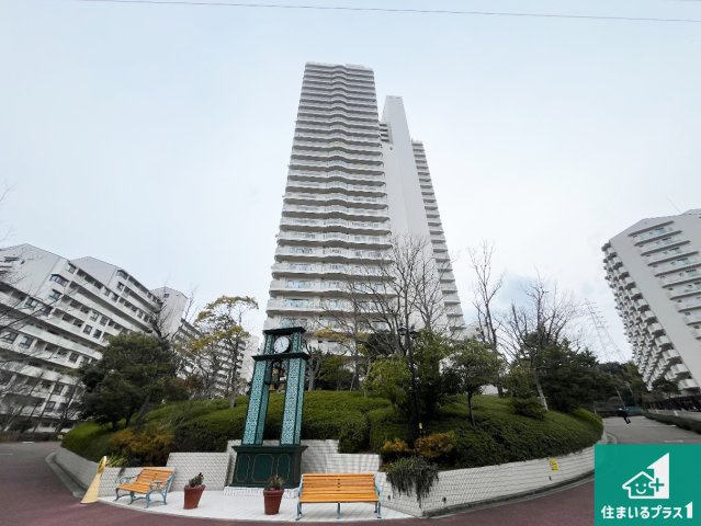 須磨パークヒルズC棟（CYGNUS）の外観|マンション外観写真！