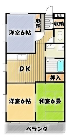 富士見市鶴馬１丁目の賃貸マンション