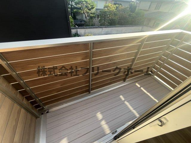 三鷹市井の頭3丁目貸家のバルコニー