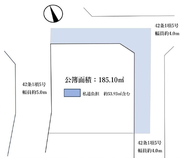 【土地図】 | 西舞子９丁目　土地