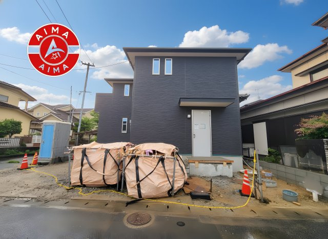 福岡市南区西長住2丁目第1-1棟（1号棟）の外観：施工例|デザイン性のある外観です。