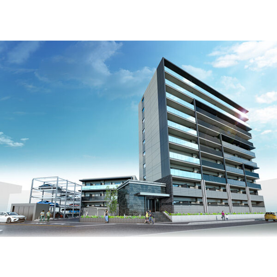【外観パース】 | S-RESIDENCE上社南amante