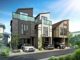 渋谷区笹塚3丁目　新築分譲住宅の画像