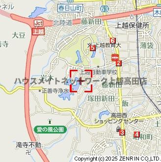 レイクサイドの地図|位置図