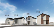 土浦市上高津2期　新築戸建　6号棟の画像