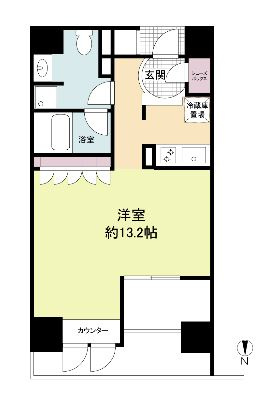 【間取り】 | プライムアーバン堺筋本町