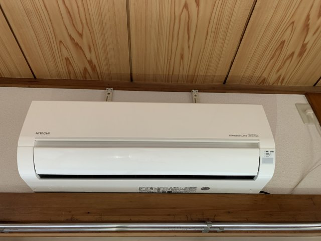 宇田川荘の設備|エアコン1基設置済み