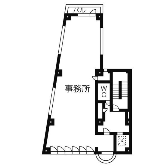 【間取り】 | オイセタウンビル【　オフィスおすすめ　】