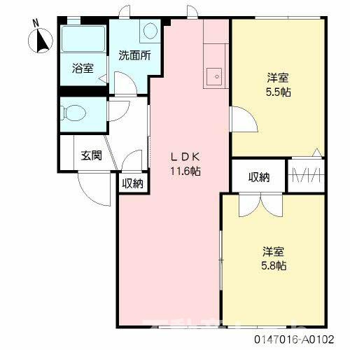 ノーズヴィラ一番館の間取り